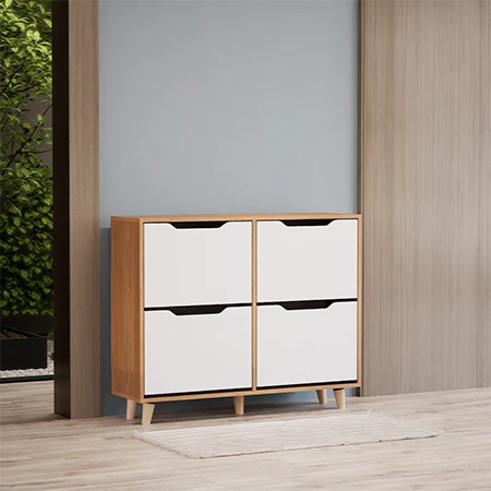 جاکفشی داشبوردی پایه دار چهار درب